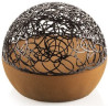 Kit Choco Globe o globo con decoro di cioccolato per torte da 15 cm h 5 cm da Silikomart