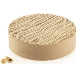 Kit Levante 1200 Silikomart (Ø18×H5cm) – Stampo in Silicone con Tappetino Decoro Sabbia