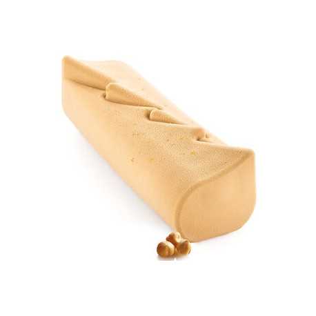 Stampo Winter Pine, tronchetto pino invernale 25x8,3 cm h 78 mm stampo silicone grigio Silikomart Stampo Winter Pine, tronchetto pino invernale 25x8,3 cm h 78 mm stampo silicone grigio Silikomart