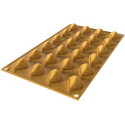 Stampo Aglio 4 in Silicone giallo da Silikomart Linea Naturae