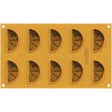 Stampo Limone 14 in Silicone giallo da Silikomart Linea Naturae
