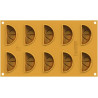 Stampo Limone 14 in Silicone giallo da Silikomart Linea Naturae Stampo Limone 14 in Silicone giallo da Silikomart Linea Naturae