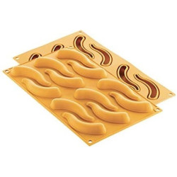 Stampo Peperoncino 13 in Silicone giallo da Silikomart Linea Naturae