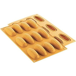 Stampo Pannocchia 20 in Silicone giallo da Silikomart Linea Naturae