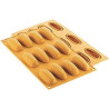 Stampo Pannocchia 20 in Silicone giallo da Silikomart Linea Naturae Stampo Pannocchia 20 in Silicone giallo da Silikomart Linea Naturae