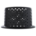 Set 6 anelli microforati per mini crostatine o mini tortine tonde tarte ring round da 5 cm alti 3,5 cm di Silikomart