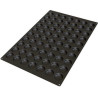 Stampo Florentines SQ050 per 70 cavità da 4,5 h 1 cm, teglia 60x40 in silicone nero da Silikomart Stampo Florentines SQ050 per 70 cavità da 4,5 h 1 cm, teglia 60x40 in silicone nero da Silikomart