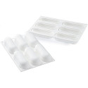 Kit Eclair 140 ml Stampo in silicone 129 x 40 e h 35 mm + cutter di Silikomart
