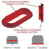 Kit Eclair 140 ml Stampo in silicone 129 x 40 e h 35 mm + cutter di Silikomart Kit Eclair 140 ml Stampo in silicone 129 x 40 e h 35 mm + cutter di Silikomart