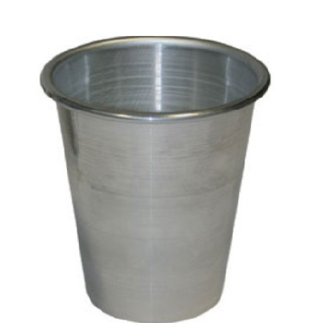 Forma babà gigante stampo in alluminio puro di diametro superiore 12 cm ed altezza 14 cm