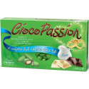 Ciocopassion verde Crispo: 1kg di confetti verdi speciali per fidanzamento o promessa di matrimonio