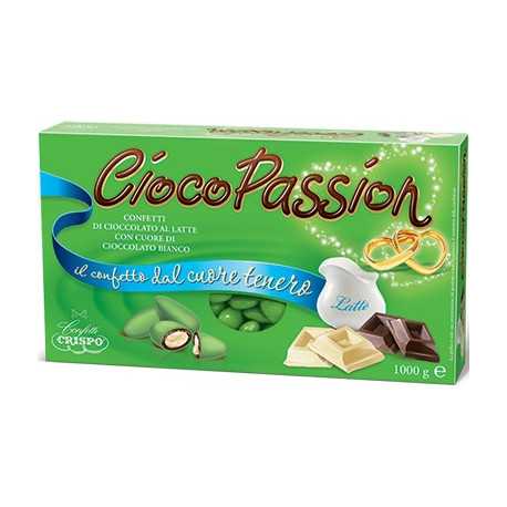 Confetti Ciocopassion verdi Crispo ideali per fidanzamento o promessa di matrimonio, confetti verdi in confezione da 1 Kg Confetti Ciocopassion verdi Crispo ideali per fidanzamento o promessa di matrimonio, confetti verdi in confezione da 1 Kg