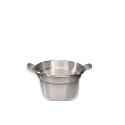 Caldaia in alluminio da 20 cm con due manici
