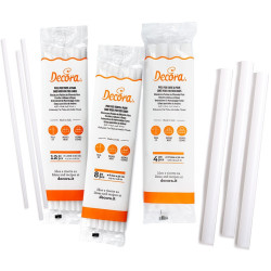 Pioli per Torte a Piani Decora (Ø4/18mm) – In Plastica per Alimenti (H30cm)