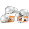 Da 15 a 24 cm stampo mezza sfera in alluminio anodizzato da Decora