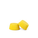 Set 75 pirottini per muffin in carta forno gialla, di diametro 5 cm ed altezza 3,2 cm da Decora
