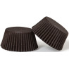 75 Pirottini Muffin in carta marrone diametro 5 cm altezza 3,2 cm da Decora