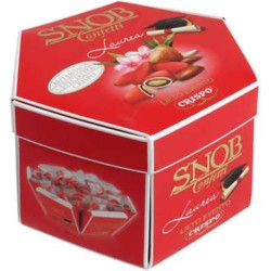 Astuccio Lieto Evento Snob Rosso Laurea da 500 g, confetti incartati singolarmente da Crispo