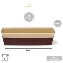 25 Stampi plum-cake in carta forno da 22,5x7xh6,5 cm per torte da 400 g