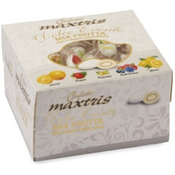 Confetti Dolce Evento Maxtris Mix Frutta Bianco in vassoio da 500 g