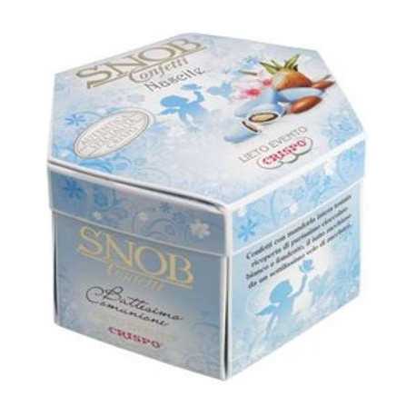 Snob Lieto Evento Nascita Bambino Crispo confetti celesti incartati singolarmente da 500 g