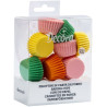 Set di 200 pirottini bonbon colori assortiti in carta forno di ø2,7xh1,7 cm da Decora