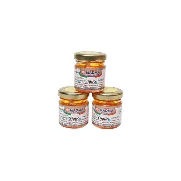 Colorante alimentare in gel giallo  in barattolino da 25 g