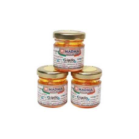 Colorante alimentare in gel giallo in barattolino da 25 g Colorante alimentare in gel giallo in barattolino da 25 g
