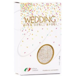 Riso per Matrimoni Bianco, antimacchia in confezione da 250 g da Maxtris