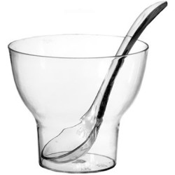 Bicchierini con cucchiaini Finger Food pz 4