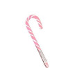 Lecca Lecca Candy Cane bianco rosa 14 g Lecca Lecca Candy Cane bianco rosa 14 g