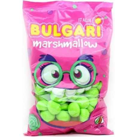 Marshmallow Palline Verdi di Bulgari in busta da 900 g Marshmallow Palline Verdi di Bulgari in busta da 900 g