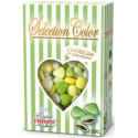 Confetti Cuoricini Mignon sfumati verde in confezione da 500 g di Crispo