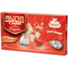 Confetti snob cioco-mandorla bianchi al gusto fragola da 500 g di Crispo Confetti snob cioco-mandorla bianchi al gusto fragola da 500 g di Crispo