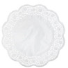 Pizzi in carta porcellanata paraffinata tondi di diametro 28 cm Pizzi in carta porcellanata paraffinata tondi di diametro 28 cm