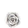 Set di 8 o 56 rose piccole argento per decorazioni in zucchero