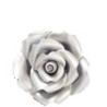 Set di 6 o 24 rose grandi argento per decorazioni in zucchero