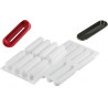 Kit Éclair 120 stampo in silicone per dessert lungo 13 cm con cutter e piattini da Silikomart Kit Éclair 120 stampo in silicone per dessert lungo 13 cm con cutter e piattini da Silikomart