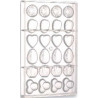 Stampo cioccolato misto ida 10 g n policarbonato, ideale per uso professionale Stampo cioccolato misto ida 10 g n policarbonato, ideale per uso professionale