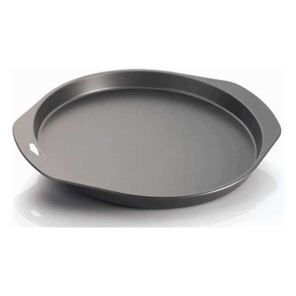 Teglia Pizza Tonda in alluminio antiaderente con manici diametro 32 cm ed altezza 2 cn da Vespa Dolci Forme