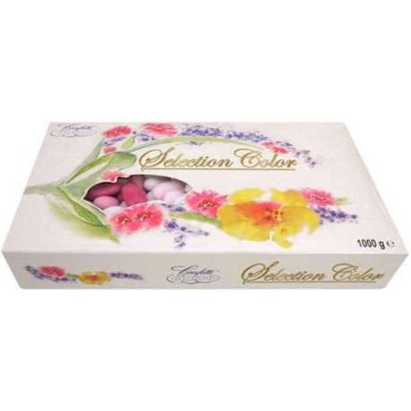 Confetti Selection Color Rosa alla mandorla 1 Kg da Crispo Confetti Selection Color Rosa alla mandorla 1 Kg da Crispo