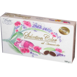 Confetti Selection Color Rosa al cioccolato 1 Kg  da Crispo