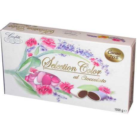 Confetti Selection Color Rosa al cioccolato 1 Kg da Crispo Confetti Selection Color Rosa al cioccolato 1 Kg da Crispo