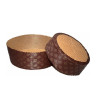 5 Stampi Panettone Basso in cellulosa da 1 Kg 5 Stampi Panettone Basso in cellulosa da 1 Kg