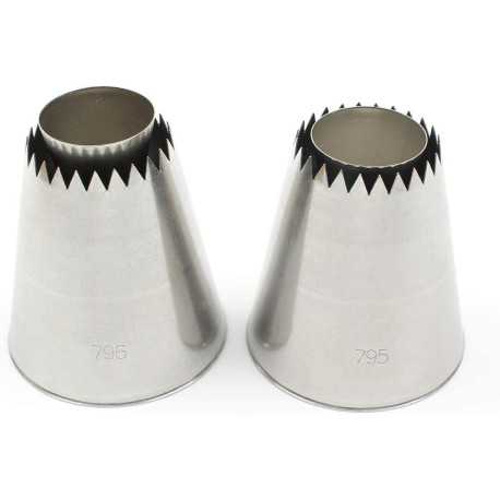 Chiuso o Aperto Cornetto Sultane Bocchetta Speciali n 795 o 796 in acciaio inox Decora Chiuso o Aperto Cornetto Sultane Bocchetta Speciali n 795 o 796 in acciaio inox Decora