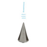 Bocchetta o Cornetti tonti n 0/1 in acciaio inox da Decora Bocchetta o Cornetti tonti n 0/1 in acciaio inox da Decora