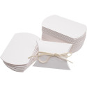 7x10 o 12 cm Set 12 scatole bustina/cuscino portaconfetti in cartoncino