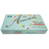 Confetti Cuore Amorini Celeste 1Kg Crsipo: cuore di cioccolato fondente e confettato da Crispo Confetti Cuore Amorini Celeste 1Kg Crsipo: cuore di cioccolato fondente e confettato da Crispo