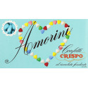 Confetti Cuore Amorini Celeste 1Kg Crsipo: cuore di cioccolato fondente e confettato da Crispo