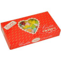 Confetti Amorini Crispo in colori assortiti da 1 Kg: cioccolato a forma di cuore colorati